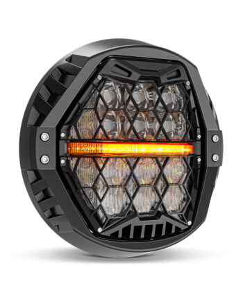 Ohaz 7-Inch LED Headlight with Bracket for Harley-Davidson Street Glide, Road King Special & Electra Glide Ultra, DOT E-Mark Approved