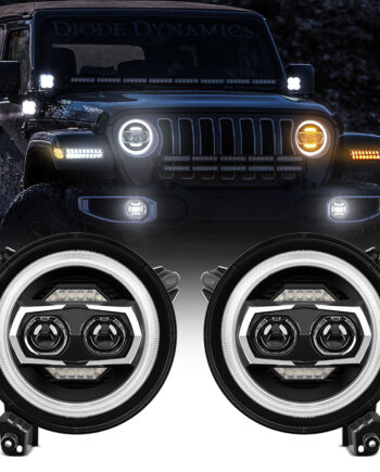 Ohaz 9-Inch Round LED Headlights for 2018-2025 Jeep Wrangler JL & Gladiator JT Replacement